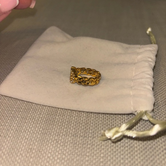 DIOR CD ring in gold - Picture 2 of 4